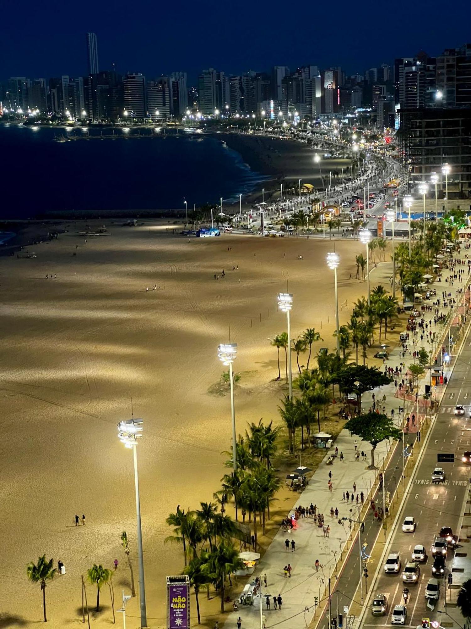 Flat Praia De Iracema Vista Mar Fortaleza  Exteriér fotografie