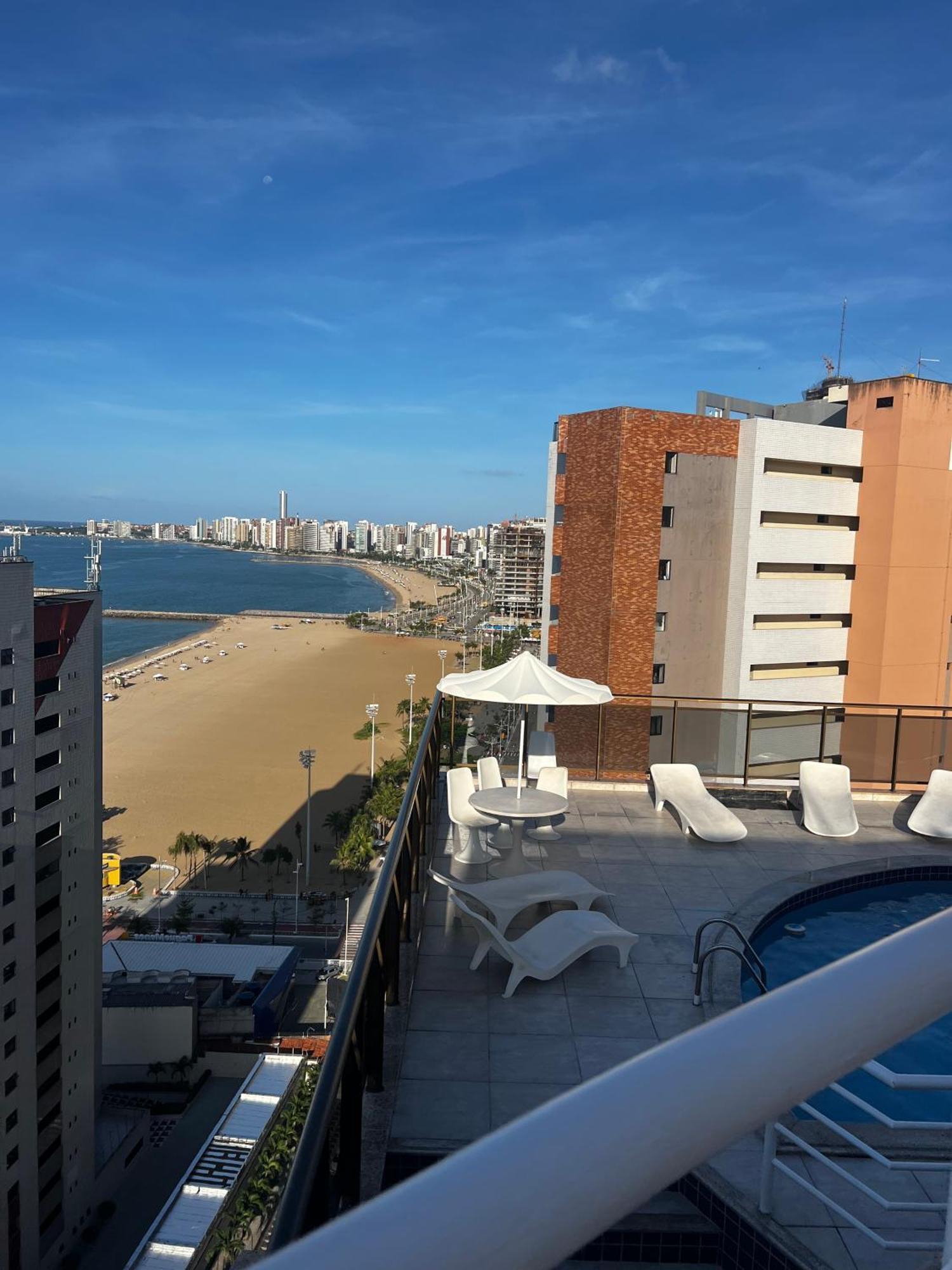 Flat Praia De Iracema Vista Mar Fortaleza  Exteriér fotografie
